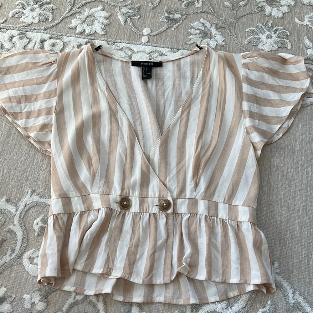 Forever 21 Stripped Blouse